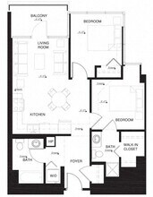 2M w Balcony Renovation 2 N-3404 floor plan
